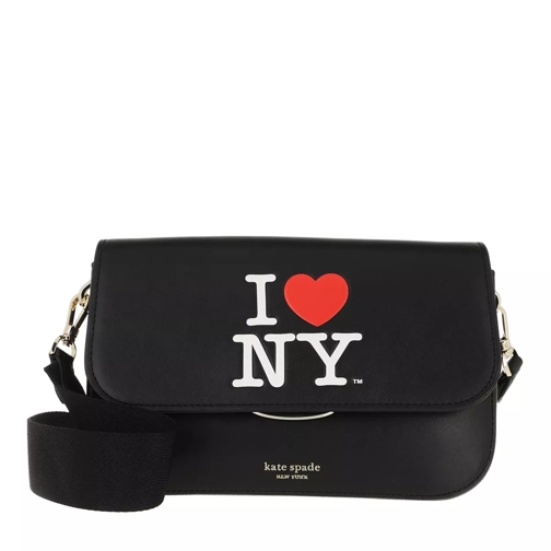 Kate Spade New York Budie I Heart NY Medium Shoulder Bag  Black Multi Borsetta a tracolla