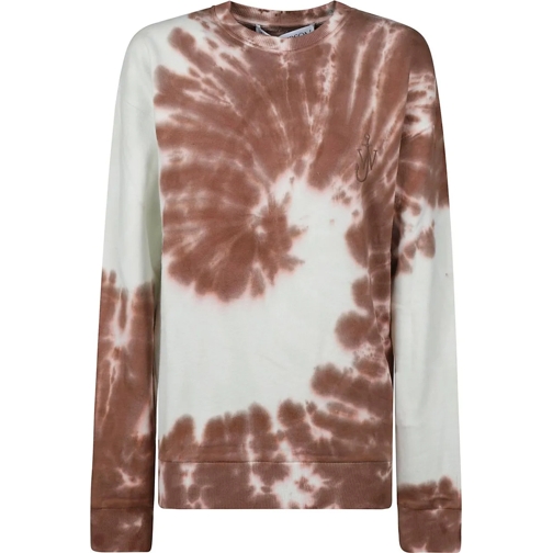 J.W.Anderson Sweatshirts Tie Dye Cat Sweatshirt Brown schwarz