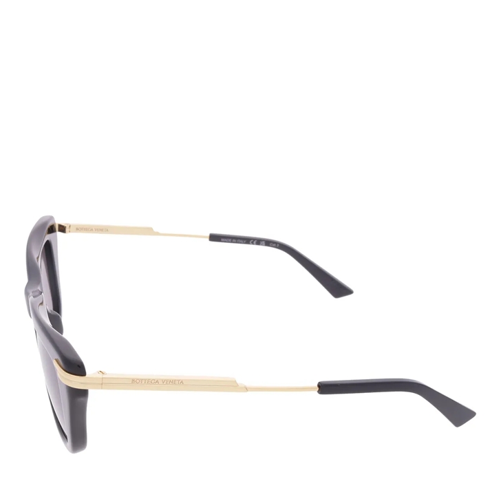 サングラス BOTTEGA VENETA Woman Sunglasses Black BV1369S 001 Bottega Veneta BV1369S-001 Black-Gold-Grey | Sunglasses