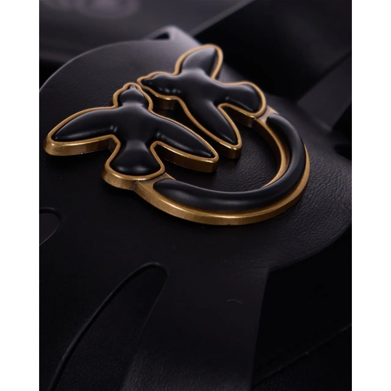 Pinko Sandalen Sandals Nero-Antique Gold schwarz(Image 3)