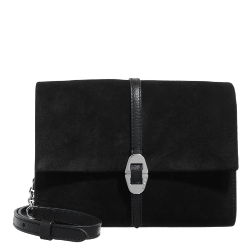 Coccinelle Crossbody Bag Coccinelledorian Suede Noir/Noir