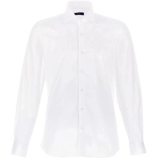 Fay Legere Oberteile Shirts White weiß