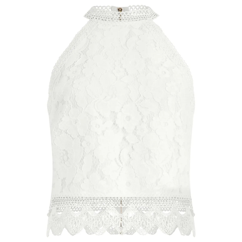 Apart Top Spitzentop creme