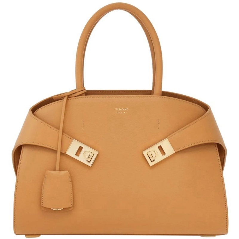 Salvatore Ferragamo Shopper Bags Beige beige