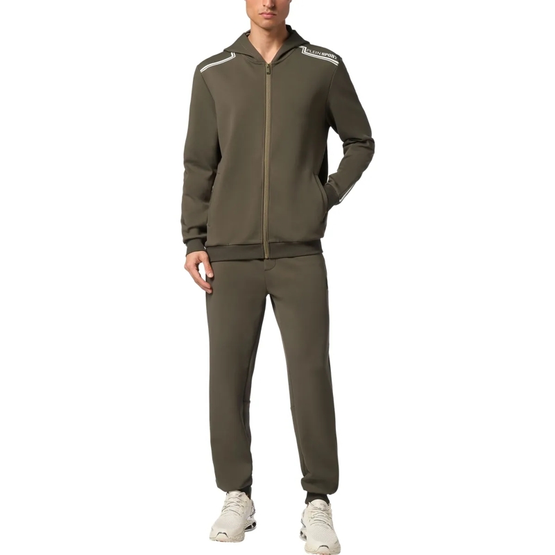 Plein Sport Top Sweatjacke Mit Kapuze grün(Image 4)
