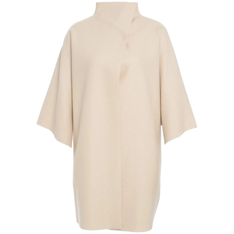 Harris Wharf Übergangsjacke Virgin wool coat beige
