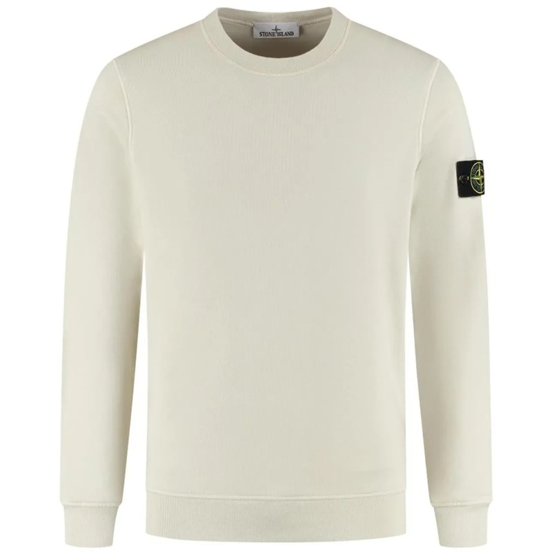 Stone Island Sweatshirt Sweatshirt with logo detail beige