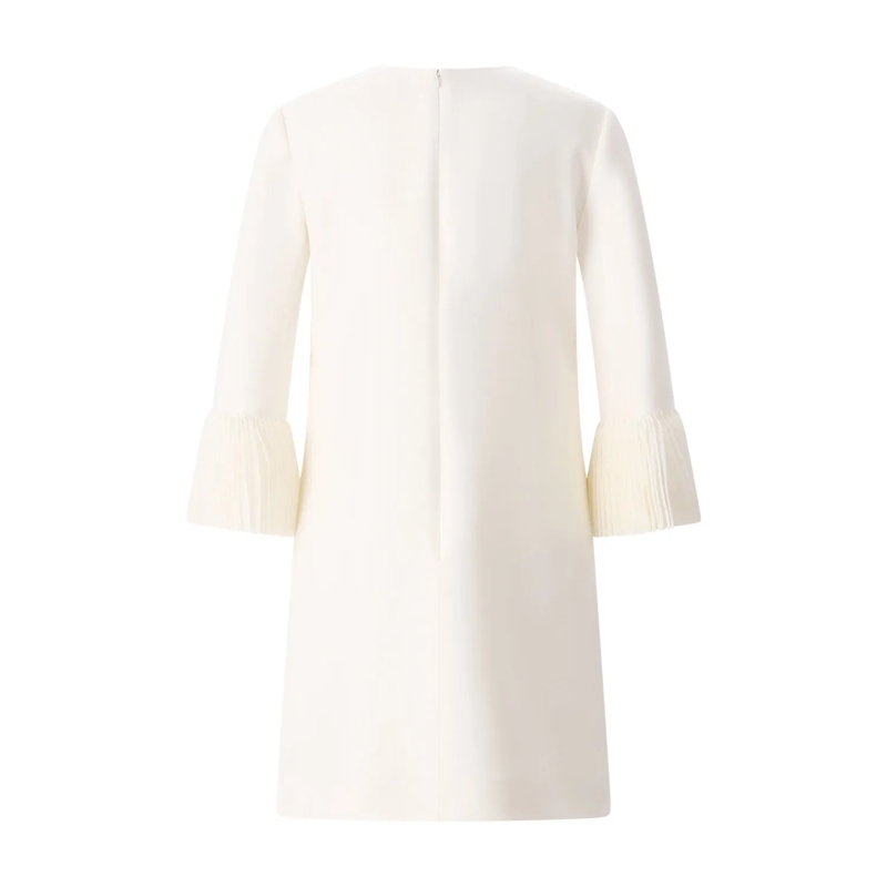 Valentino Garavani Minikleid Minikleid aus Wolle und Seide weiß(Image 3)