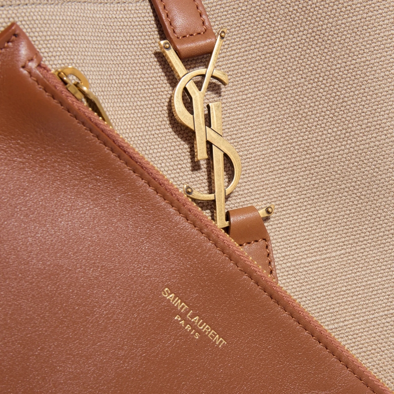 Saint Laurent Buideltas LE 37 Bucket Bag Desert Dust / Brick(Image 5)