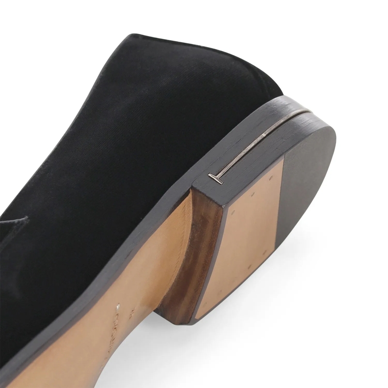 Tom Ford Loafer Loafer aus Samt schwarz(Image 5)