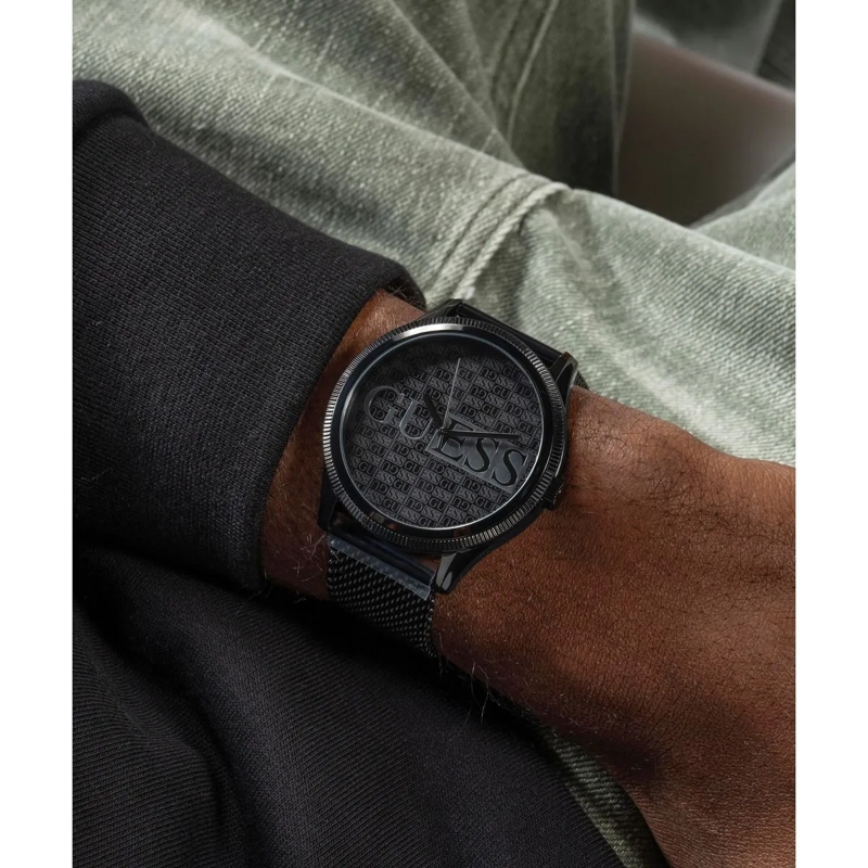 Guess Quarzuhr Analoge Uhr Gd Reputation schwarz(Image 6)