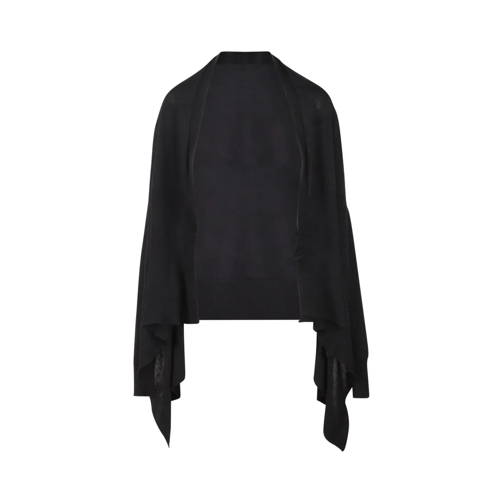 Rick Owens Strickjacke Medium Wrap Cardigan Black