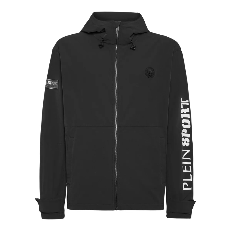 Plein Sport Daunenjacke Windbreaker Scratch schwarz