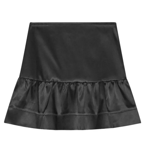 GANNI Mini Skirt 099 black 