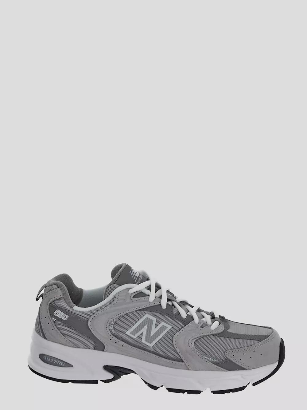 New Balance Low-Top Sneaker - Layered Grey Sneakers With Suede - Gr. 12 - in Grau - für Herren