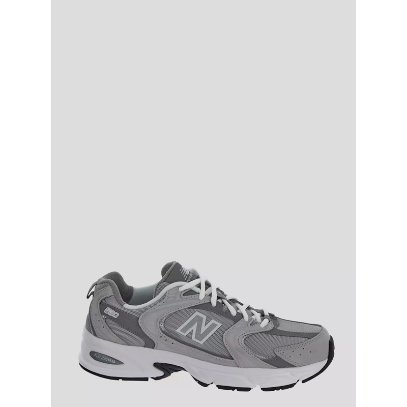 New Balance Low-Top-Sneaker Layered Grey Sneakers With Suede Grey