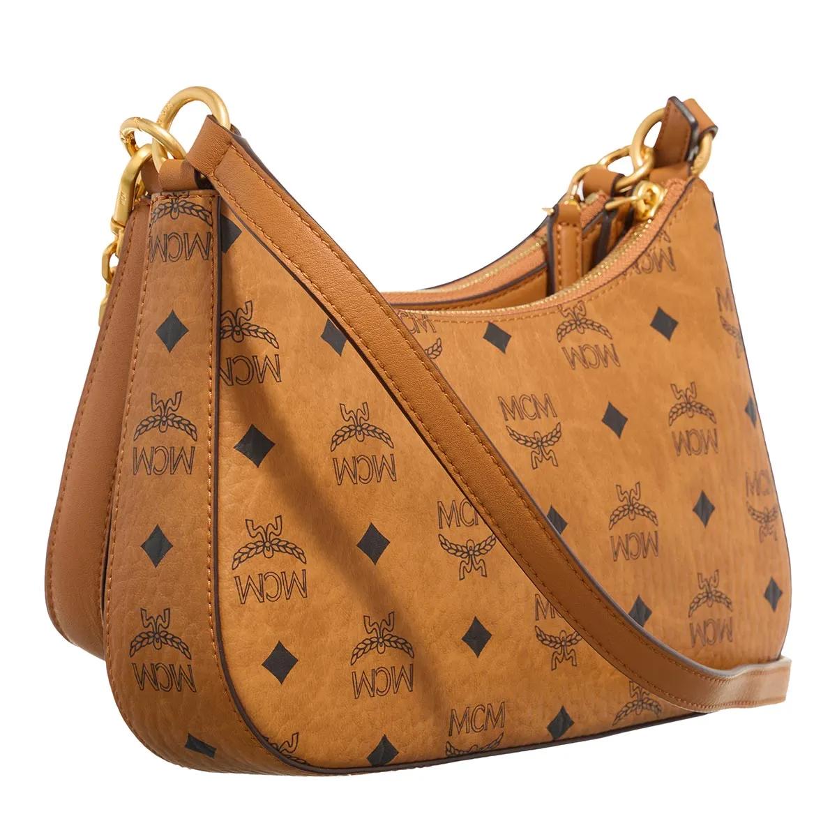MCM Hobo bags Aren Vi Hobo Sml Co in bruin