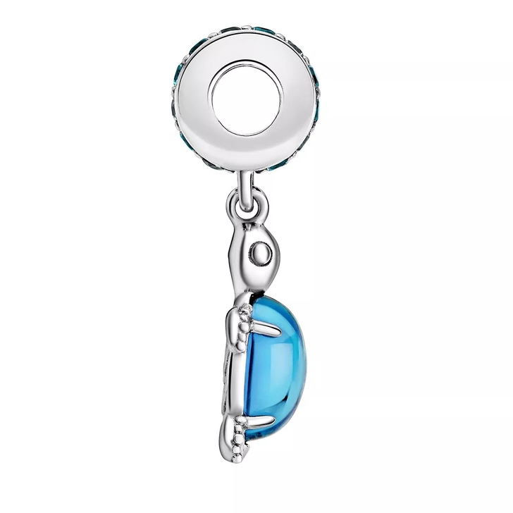 Pandora Meeresschildkröte Murano-Glas Charm-Anhänger Sterling 