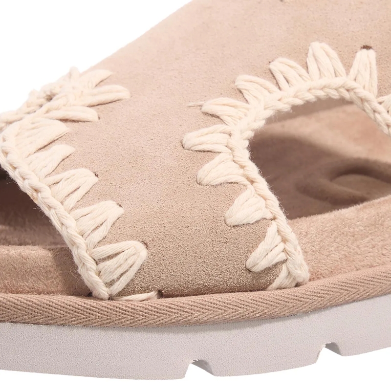 Mou Sandalen Low Bio Sandal With Back Strap Pink Sand (Flux)(Image 5)