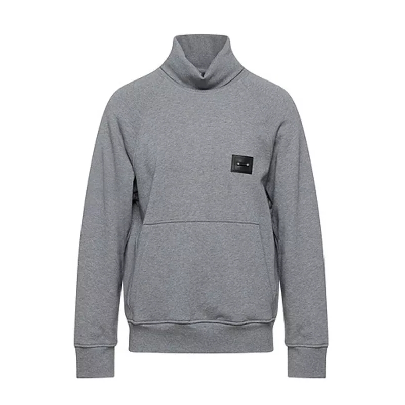 Neil Barrett  Jewel Turtleneck Sweatshirt Grey