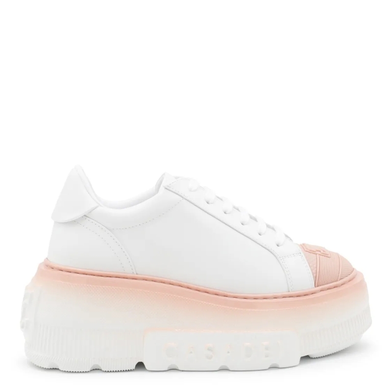 Casadei Low-Top-Sneaker Nexus Tiffany Sneakers With Platform Sole White