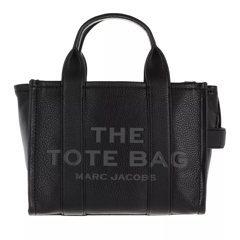 Marc Jacobs Tote Leather Tote Bag Black