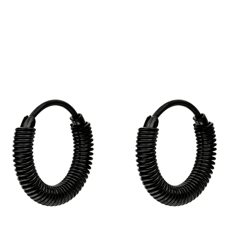 Liebeskind Berlin Ohrstecker Edelstahl Twist schwarz(Image 3)