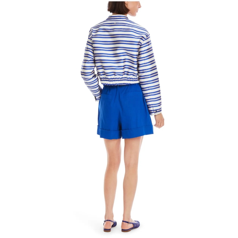 Marc Cain Trenchcoat Marccain  Jackets Blauw Yc 31.14 W78 blau(Image 4)