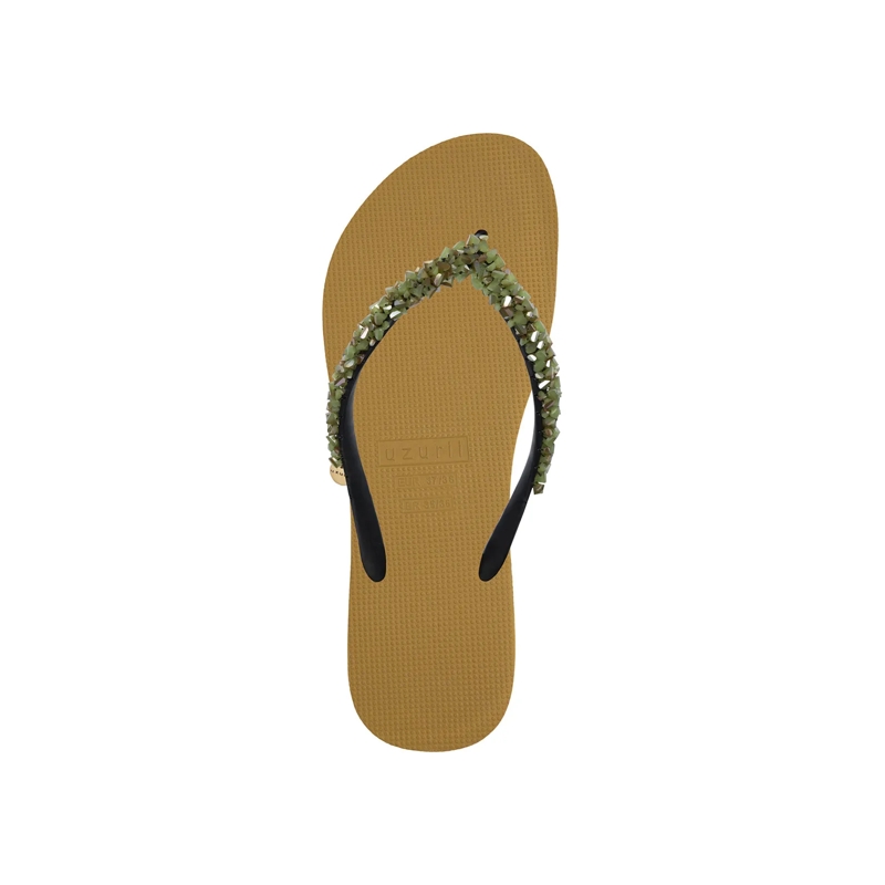 UZURII Flip Flops Zehentrenner Classic Aby Army Green gelb(Image 3)
