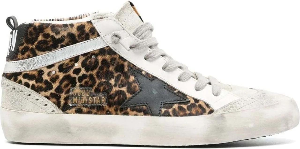 Thumbnail - Golden Goose Low-Top Sneaker - High-Top Sneakers With Striking Leopard Print Desi - Gr. 38 (EU) - in Bunt - für Damen
