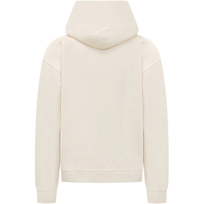 Dsquared2  Felpa con Cappuccio Corta e Ampia con Tasca Fronta weiß(Image 2)