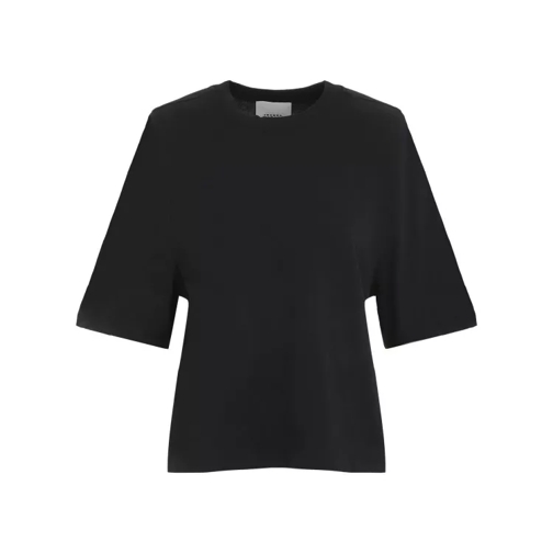 Isabel Marant Ben Black Cotton T-Shirt Black 