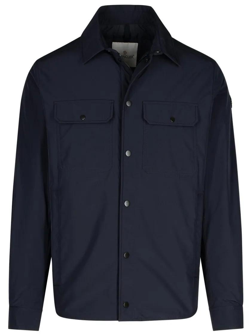 Moncler - Oustalous%27 Navy Polyester Jacket - Größe 2 - blau