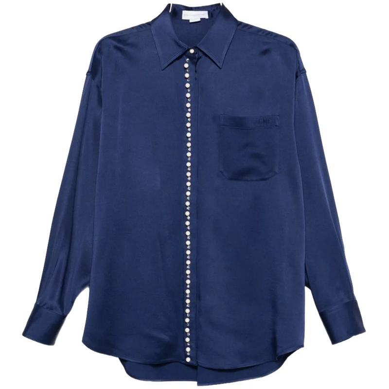 Stella McCartney Bluse Shirts Blue blau