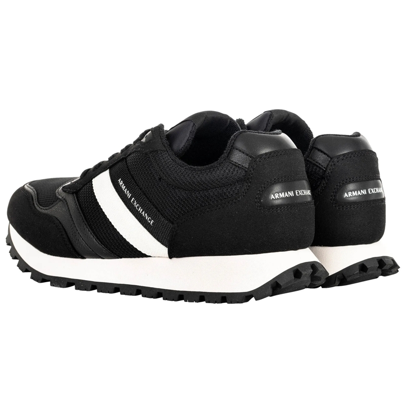 Armani Exchange Low-Top-Sneaker SNEAKER DROP MICROSUEDE 1er Pack schwarz(Image 2)