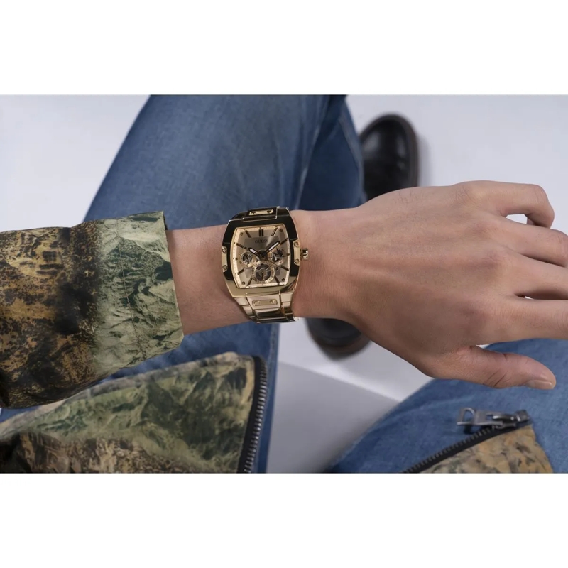 Guess Quarzuhr Quarz-Analoguhr Phoenix gold(Image 4)