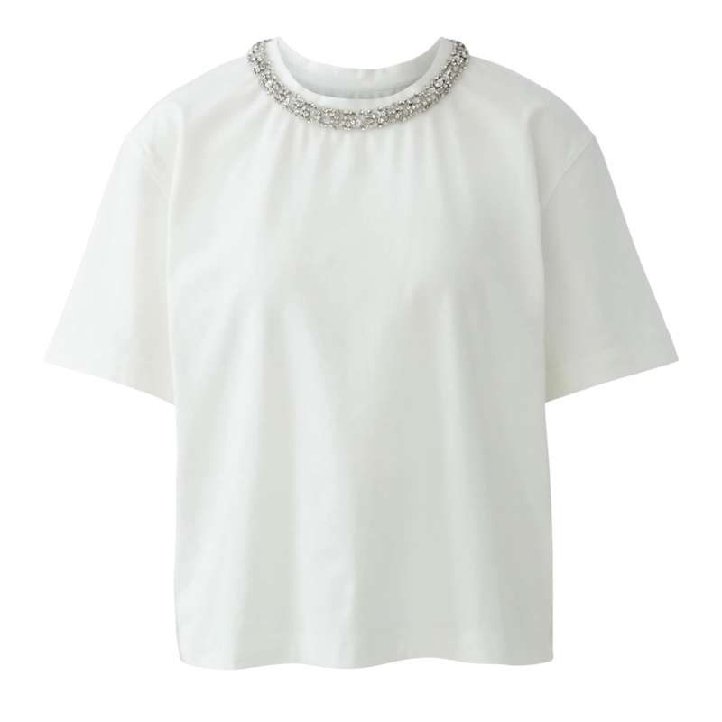 Oui T-Shirt T-Shirt creme