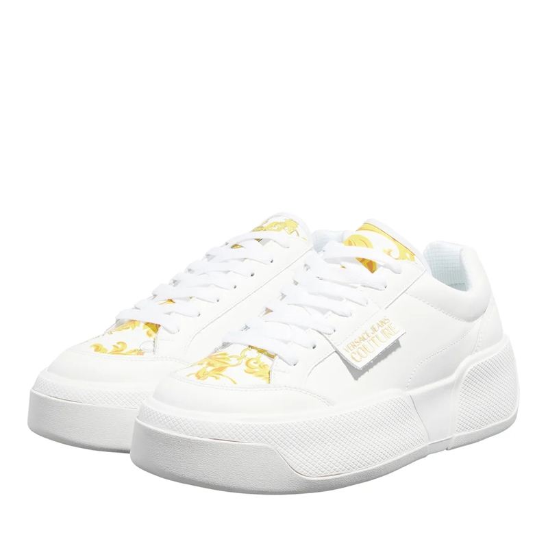 Versace Jeans Couture Low-Top-Sneaker Fondo Ravewing White/Gold