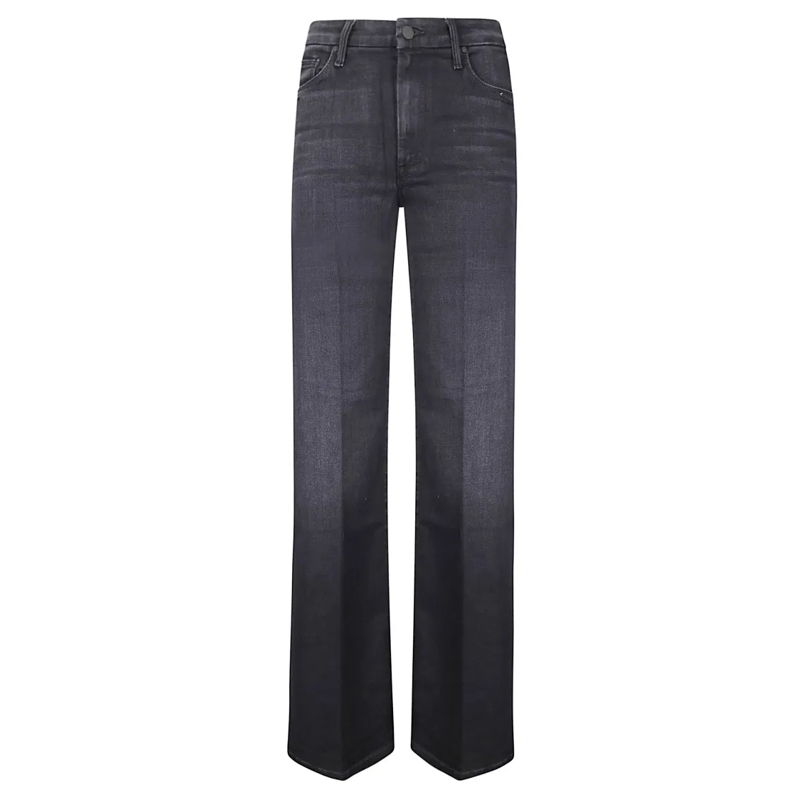 Mother Jeans The Roller Sneak Jeans Grey