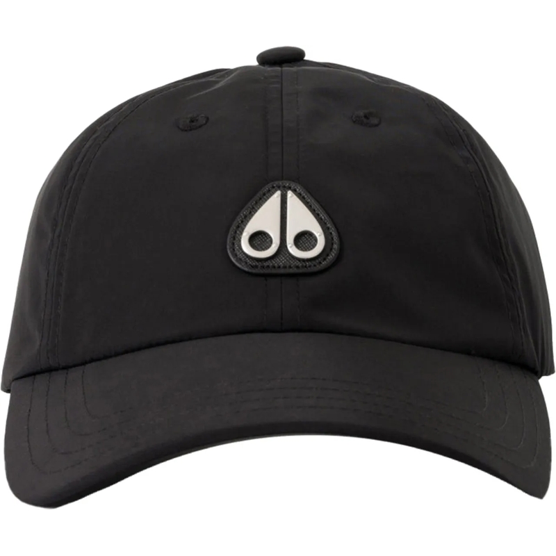 Moose Knuckles Mütze Crescent Logo Cap Black schwarz