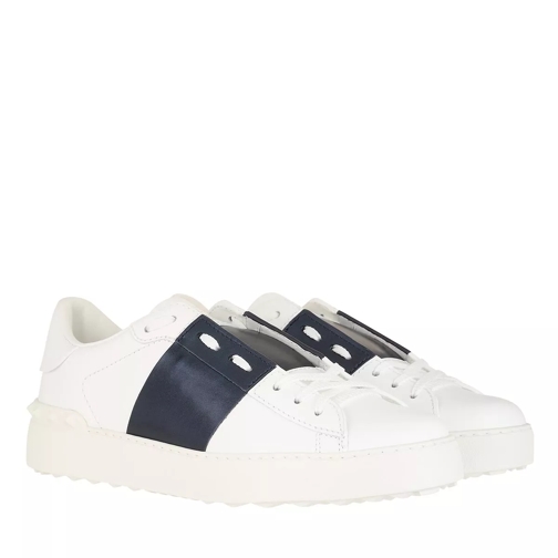Valentino Garavani Sneakers Leather White/Navy Low-Top Sneaker