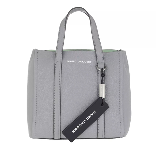 Marc Jacobs The Mini Tag Tote Leather Rock Grey Draagtas