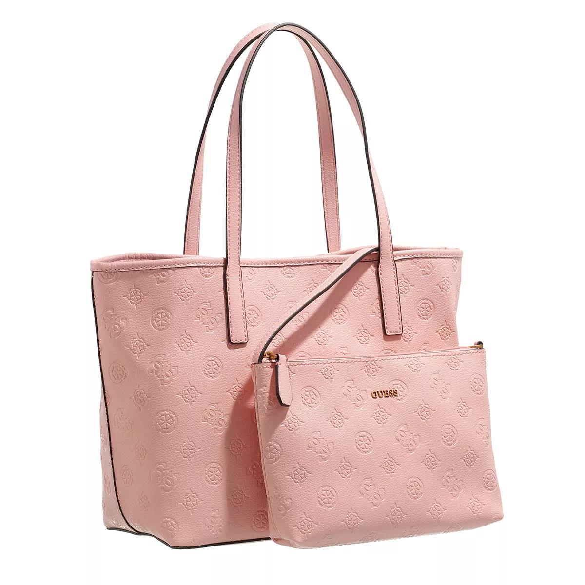 Guess Pink Vikky Tote Bag with Pouch (Pink) At Nykaa, Best Beauty Products Online