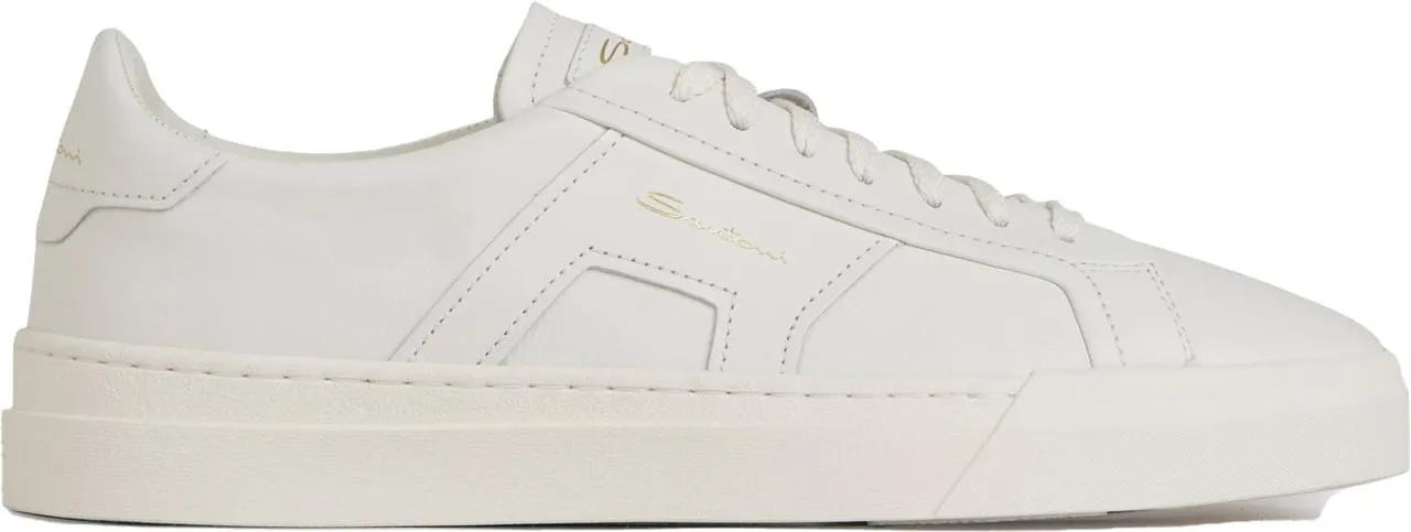 Thumbnail - Santoni Low-Top Sneaker - Sneakers White - Gr. UK_7 - in Weiß - für Damen
