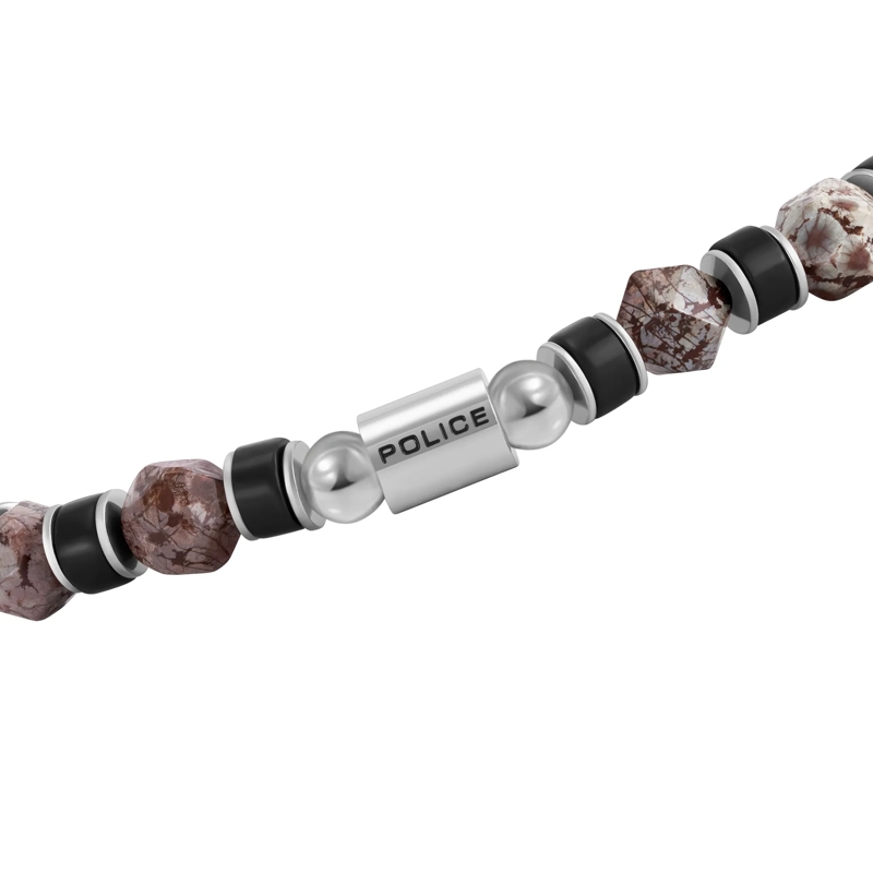 Police Armband Armband Rockcore- Herrenarmband- Farbe: braun- braun(Image 3)