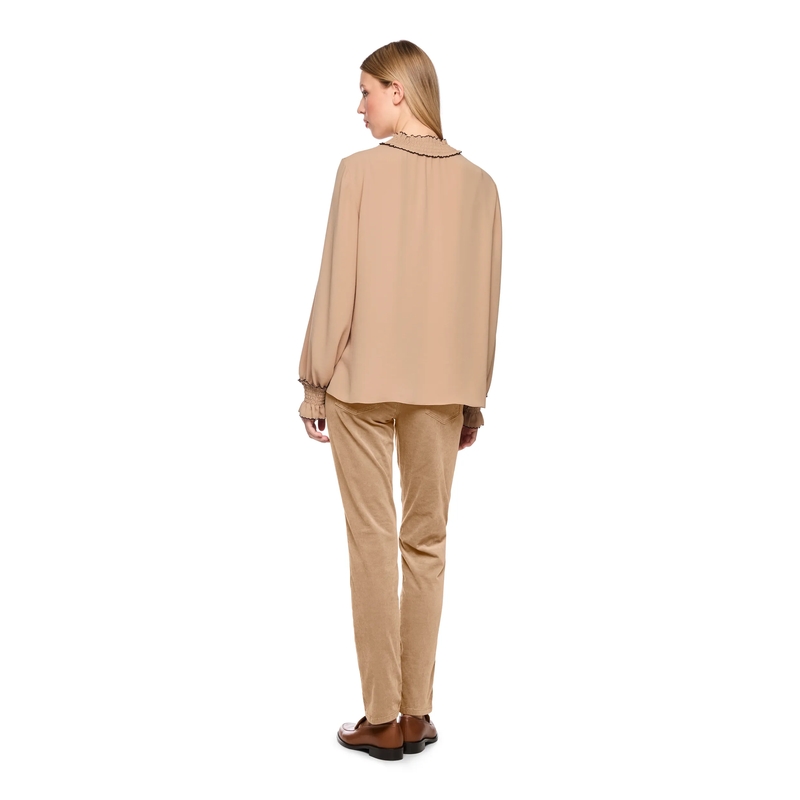 Marc Cain Stoffen broek Hose SILEA tannin(Image 3)