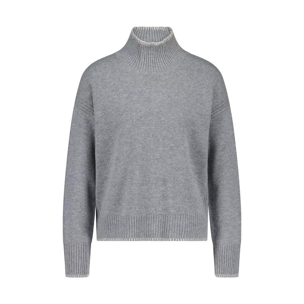 S.Marlon - Pullover aus Wolle - Größe XL - gray