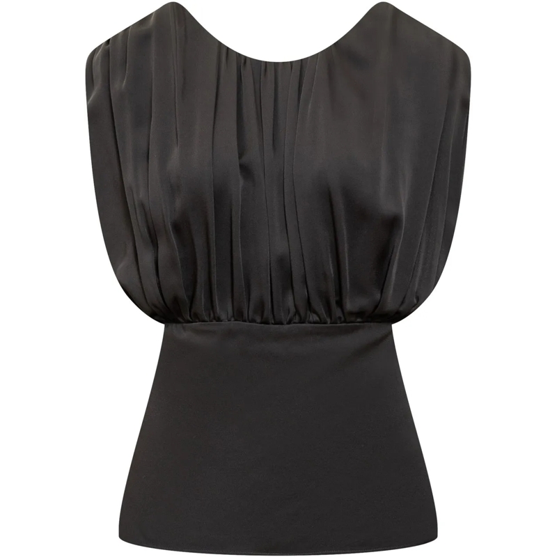 Jil Sander Top Top 69 schwarz