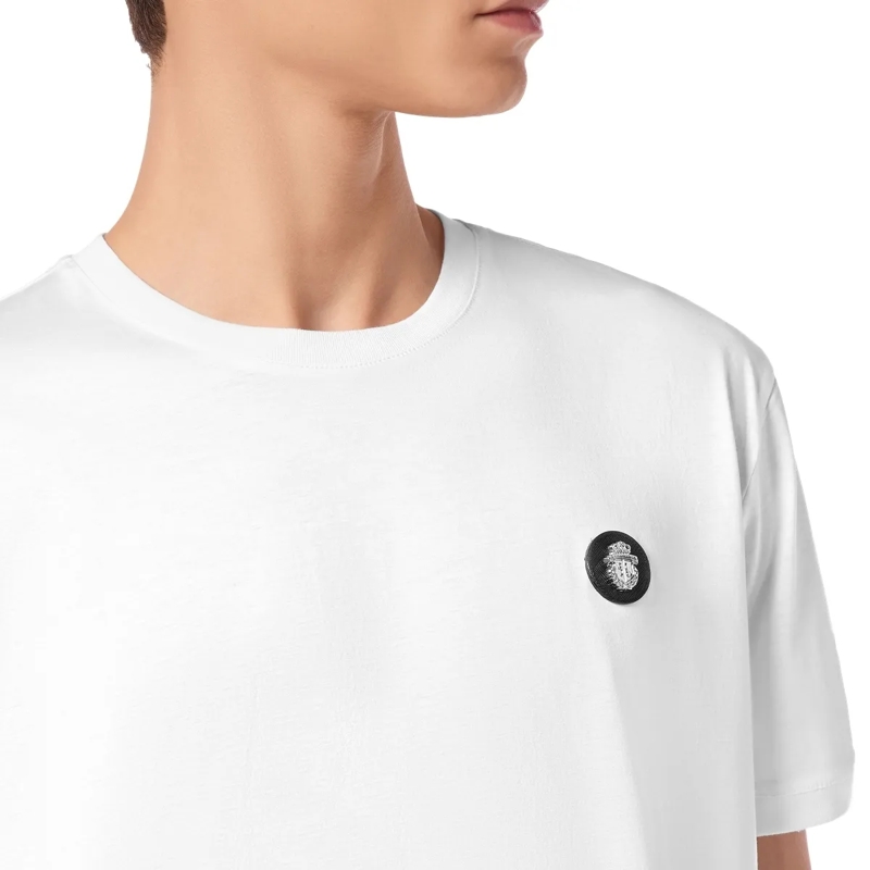 BILLIONAIRE T-Shirt T-Shirt Rundhalsausschnitt Ss weiss(Image 4)