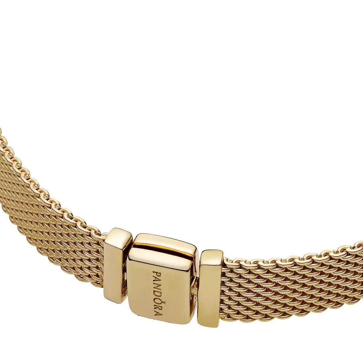 Pandora gold sale mesh bracelet